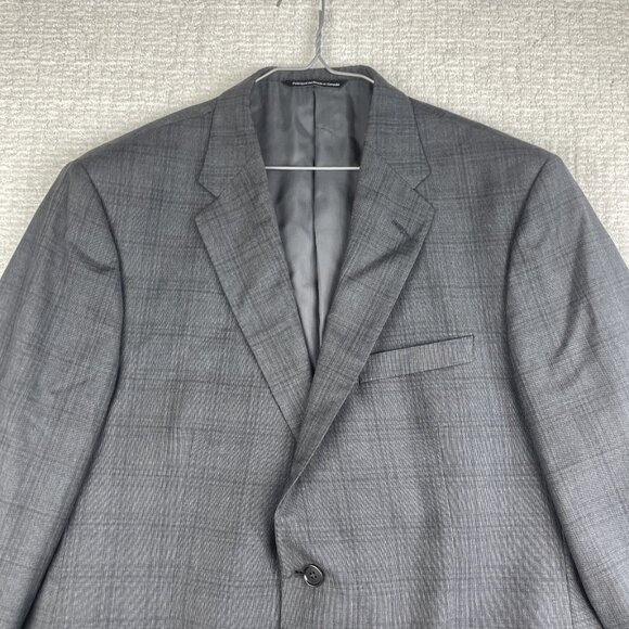 COPPLEY 1883 44W 38T Dark Grey Wool S-100 Sport Coat Blazer Canada Made - Picture 2 of 16
